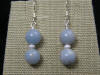 hypoallergenic angelite earrings