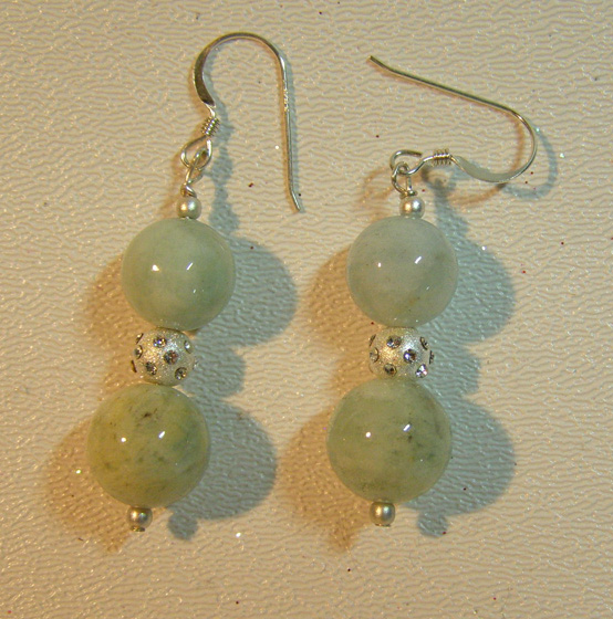 designer aquamarine earrings