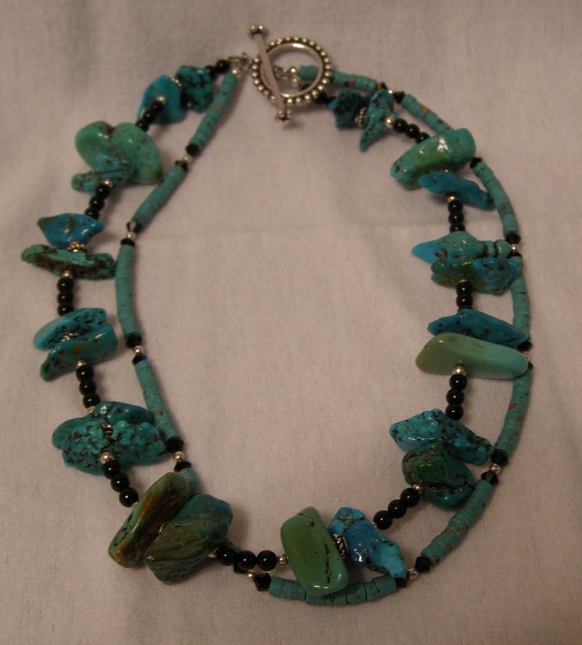designer turquoise necklace