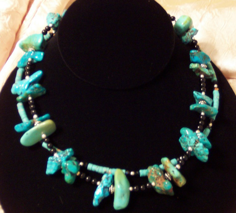 designer turquoise necklace