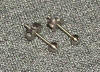 3.5mm titanium ball post earrings