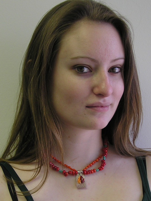 designer coral necklace