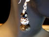 hypoallergenic Lava & Black Onyx Earrings