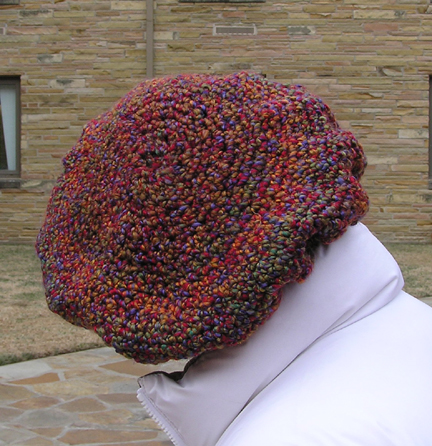 crochet beret