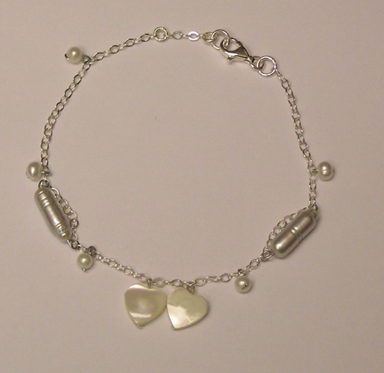 sterling silver ankle bracelet
