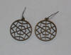 Nature Web Walnut Hypoallergenic Earrings