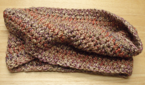 mobius crochet Scarf