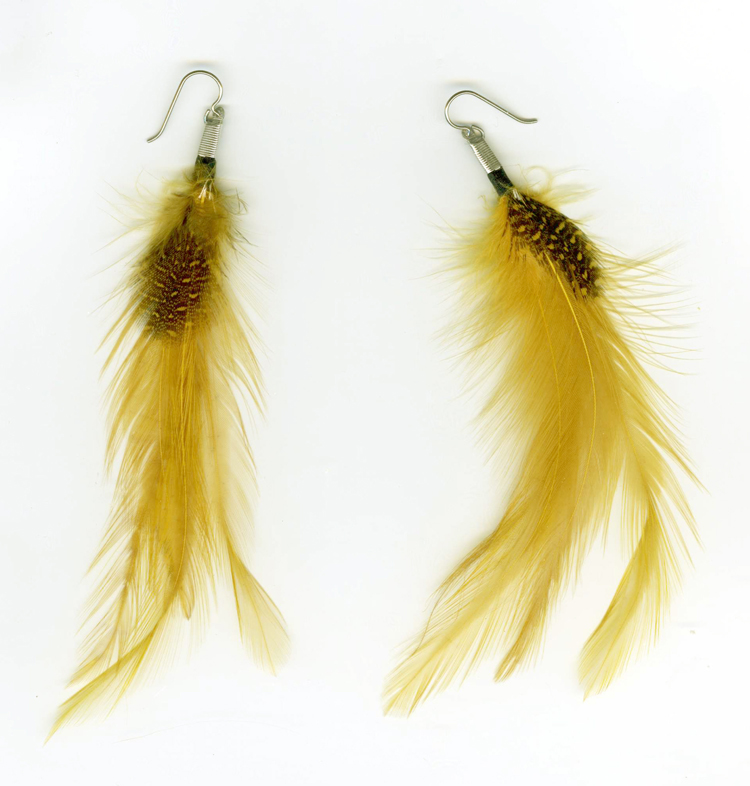 hypoallergenic feather Earrings