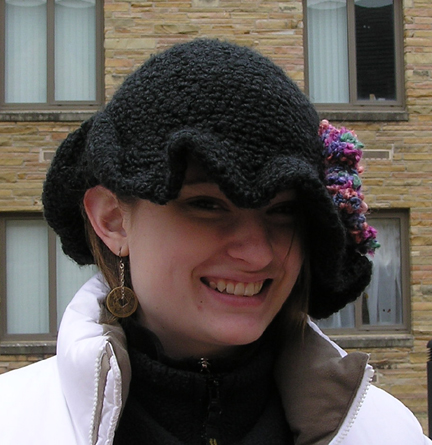 flamboyant aussie crochet hat