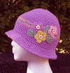 Grace Bloomin Beanie Crocheted Hats