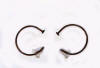 niobium open hoops