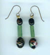 cloisonne earrings