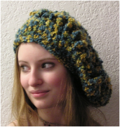 handmade crochet Beret