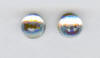 6mm swarovski crystal titanium post earrings
