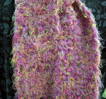 angel hair crochet scarf