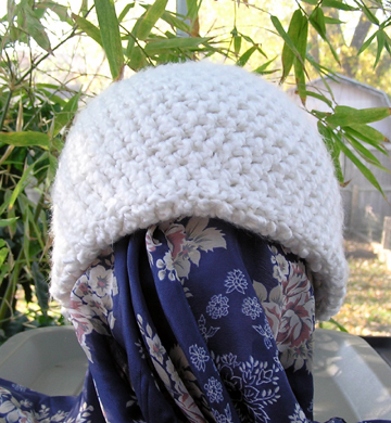 double layer crochet hat