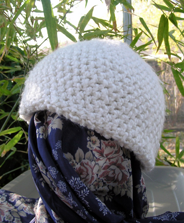 double layer crochet hat