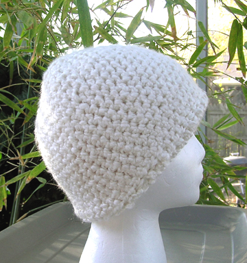 double layer crochet hat