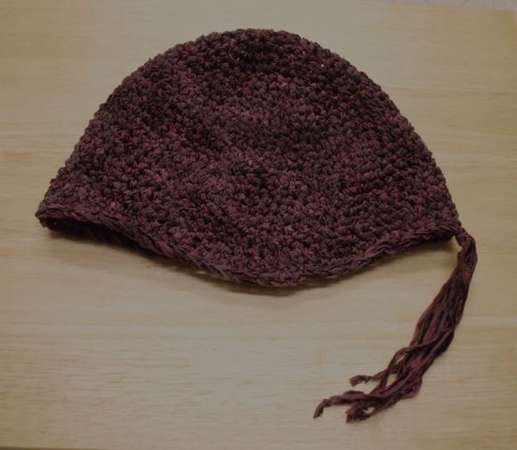 Gypsy ribbon crochet hat