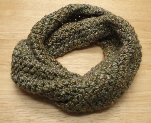 Helix crochet Scarf