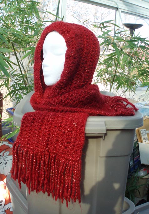 custom crochet scarf