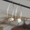 hypoallergenic long earwire earrings