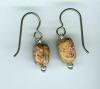 Leopardskin Jasper Hypoallergenic Earrings