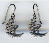 hypoallergenic love chinese symbol earrings