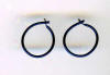 niobium mini hoops