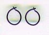 niobium mini hoops