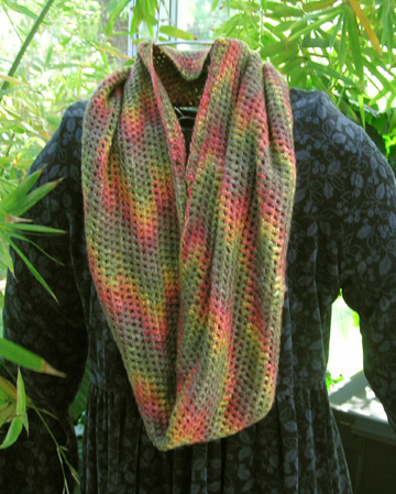 custom bamboo silk infinity scarf