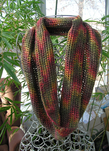 custom bamboo silk infinity scarf