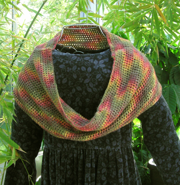 custom bamboo silk infinity scarf