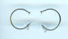 niobium open hoops