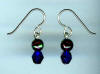 handcrafted iridescent bead hypoallergenic earrings