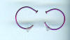 niobium open hoops