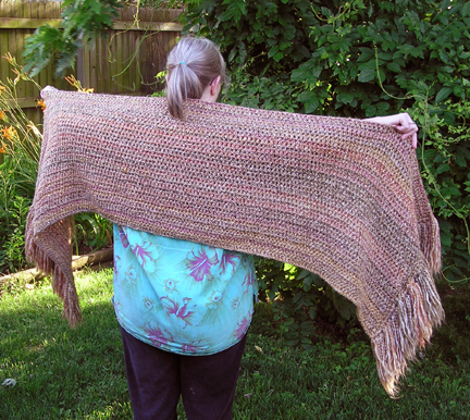 crochet prayer shawl