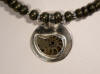designer ammonite necklace