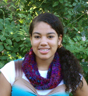 recycled silk infinity scarf