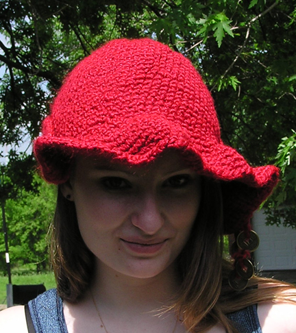 Flamboyant Aussie Crocheted Hat