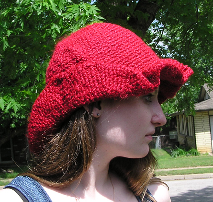Flamboyant Aussie Crocheted Hat
