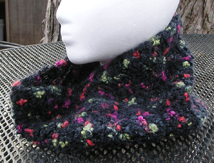 handmade designer Scorpius Infinity Cowl Scarf