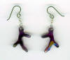 hypoallergenic Swarovski faceted bead earrings