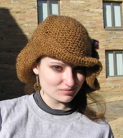 handcrafted flamboyant aussie crocheted hat
