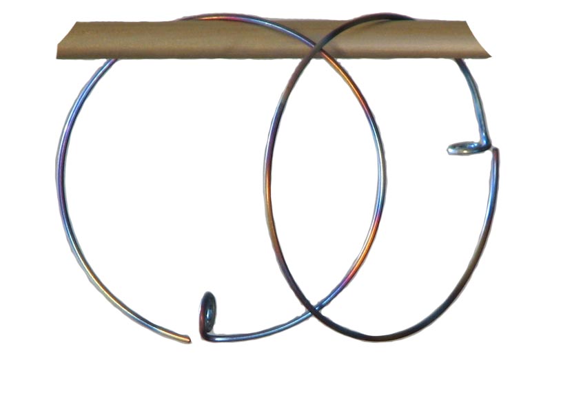 titanium hoop earrings