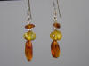 handcrafted hypoallergenic amber earrings