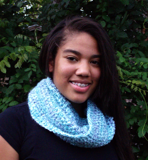 Crocheted Mobius Scarf