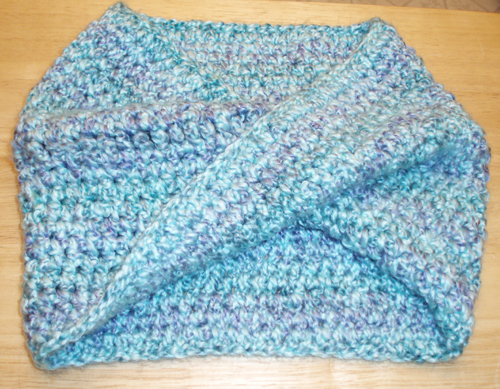 Crocheted Mobius Scarf