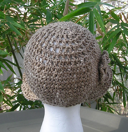 custom crochet wedding hat