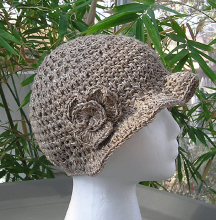 custom crochet wedding hat